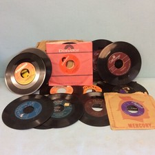 Twenty 45 s Vinyl Records 1950 s 1960 s