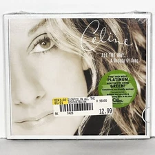 Factory Sealed (wrapped) All The Way...A Decade of Song by Celine Dion CD
