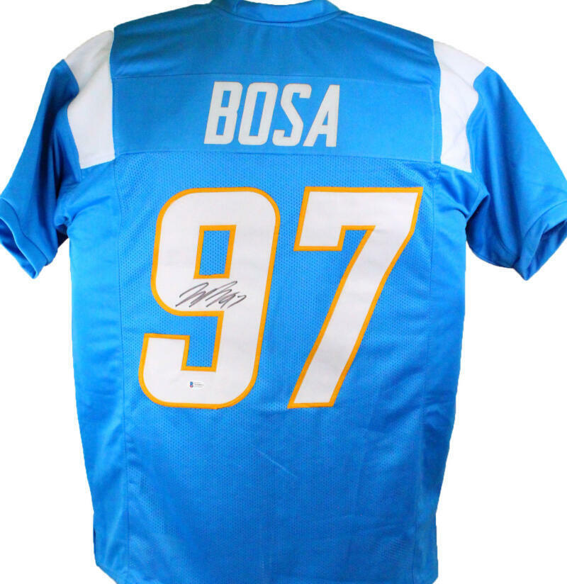 2016 Joey Bosa Game Used, Signed & Inscribed San Diego Chargers