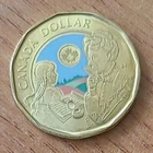 1 Canada Dollar Colored Loonie, 150th Anniversary Birth of L.M. Montgomery