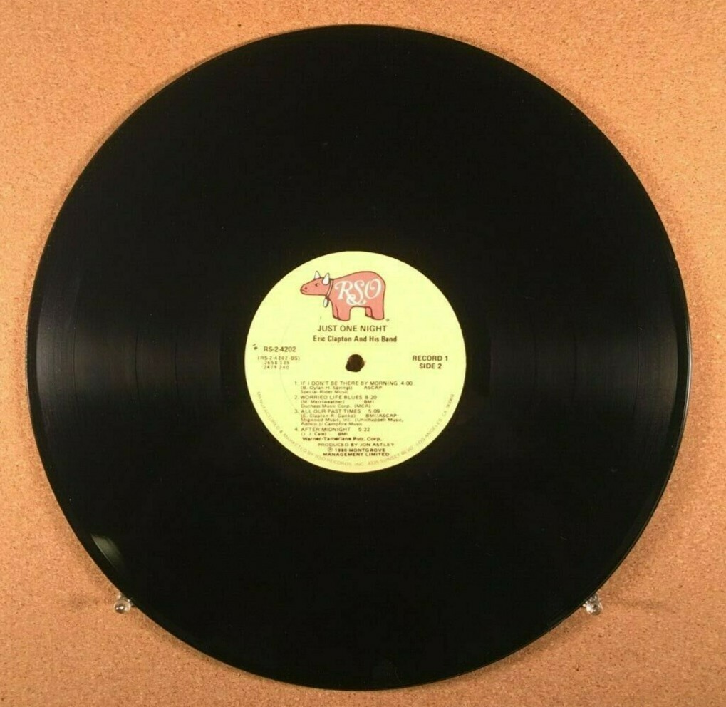 ERIC CLAPTON-JUST ONE NIGHT, Live in Japan, Double LP, 1980