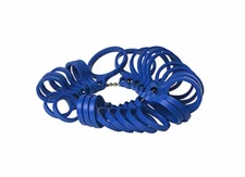 FINGER RING SIZE GAUGE SIZES MEASURE 1-15 Plastic TOOL JEWELRY US RING SIZER