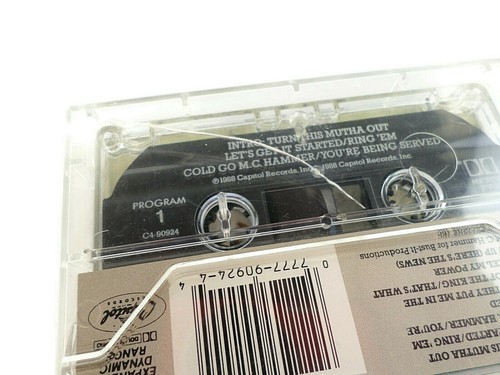 2-pc Big Daddy Kane & MC Hammer Taste/Chocolate; Get Started Hip Hop Cassettes - Picture 5 of 12