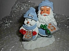 DARLING SNOW BUDDIES BLIZZY GINGERBREAD XMAS FR ENCORE GROUP NEVER DISPLAYED