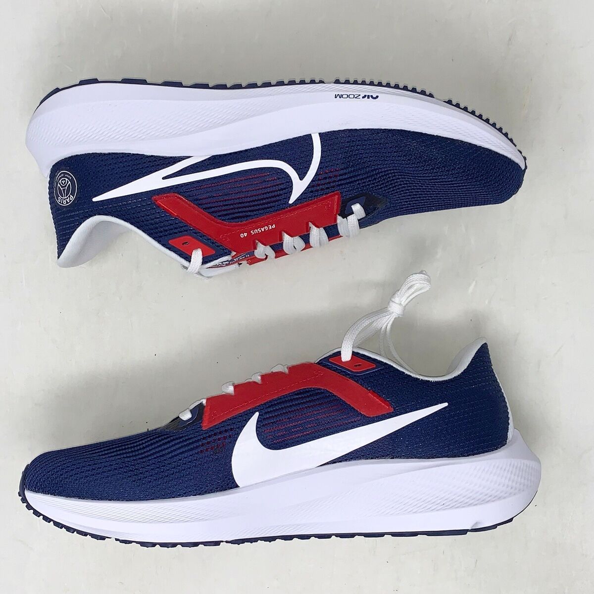 Nike Zoom Pegasus 40 PSG Paris Saint-Germain Sneakers, Size