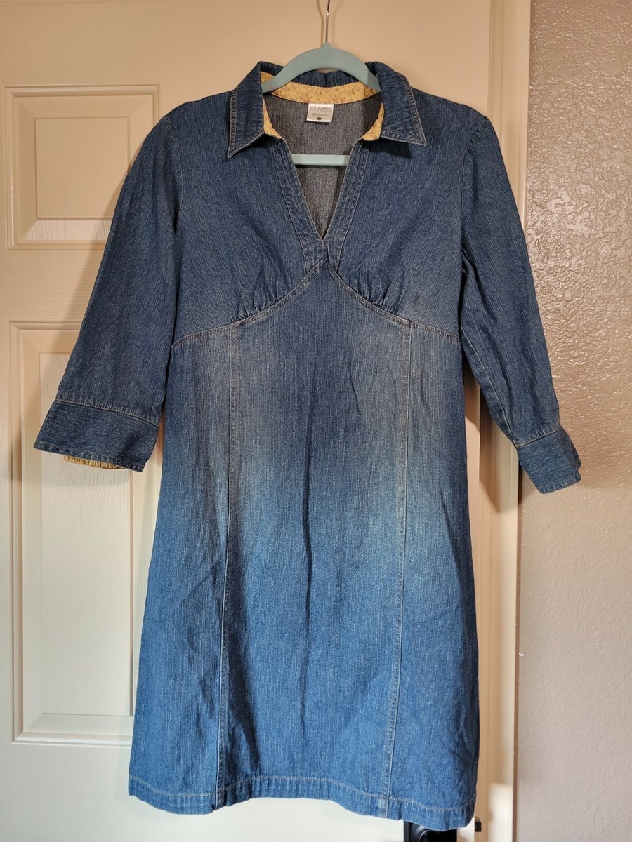 motherhood maternity denim dress Womans MOTHERHOOD MATERNITY Denim Dress Size M