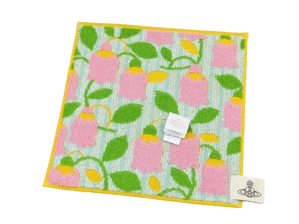 Vivienne Westwood Towel Handkerchief Floral Pattern 25×25cm | eBay