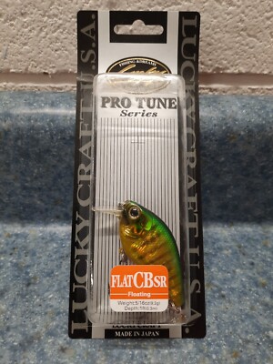 Lucky Craft Squarebill Flat CB SR Pro Tune Model Lure!! 1ft 5/16oz Luckycraft