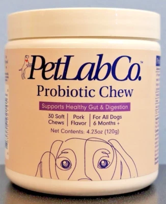 PetLabCo. (PetLab Co) Probiotic Chew - Healthy Gut & Digestion - NIB!