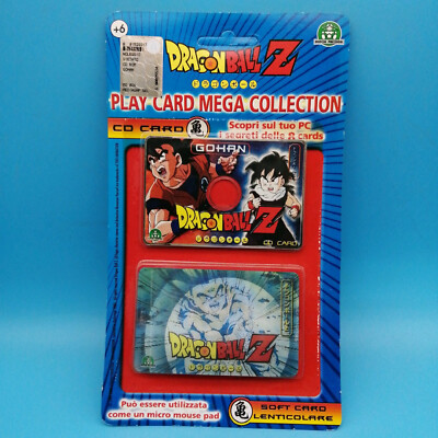 Dragon Ball Z Play Card Mega Collection CD 3d Motion Precious Games Gohan K