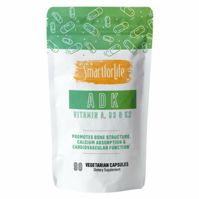 Smart for Life ADK Vitamins 90 Ct Support Bone Structure