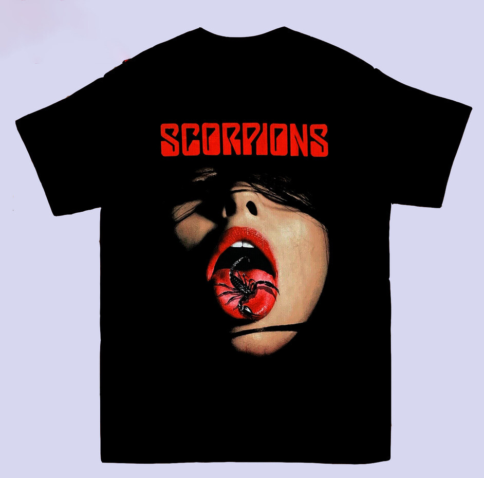 Scorpions T-Shirt Black Unisex Cotton All Size S-5XL PJ59