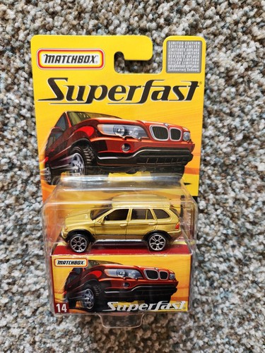 2005 Matchbox Limited 1/8000 Superfast ROW BMW X5 - tan