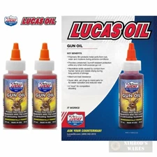 Lucas Oil ORIGINAL GUN OIL 3-PACK Lubricant Hunting Gun Smith Odorless 10006
