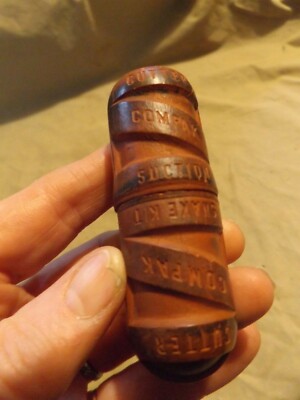 Vintage 3'' Pocket Size Plastic CUTTER COMPAK SUCTION SNAKE KIT 