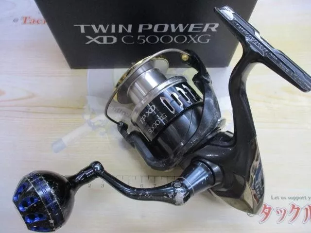 SHIMANO 17 TWIN POWER XD C5000XG Spinning Reel Used with Box F/S