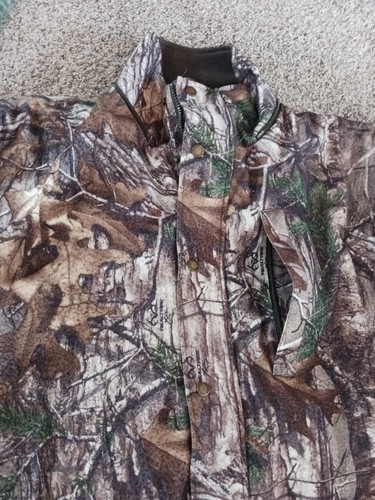 Master Sportsman Rugged Outdoor Gear Hunting Jacket Sz. L Camo No Hood - Picture 2 of 3