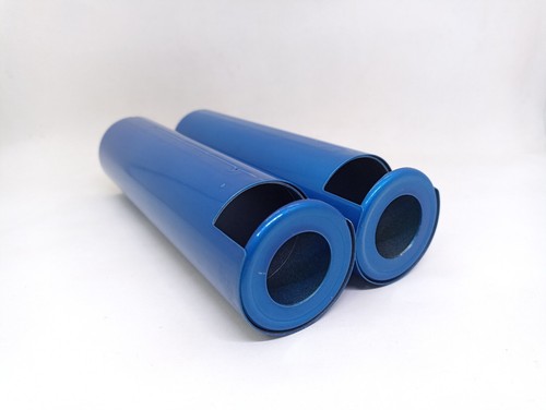 NOS FRONT FORK COVER UNDER BLUE YAMAHA AS1 YAS1 1968-1970 - Bild 4 von 6