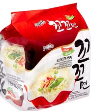 Paldo KokoMen Hot+Spicy Chicken Soup Instant Noodle 4.23oz x 5Packs(Pack of 12)