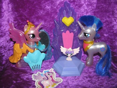 My little Pony G4.5 Flurry Heart Cadance Shining Armor Set 1