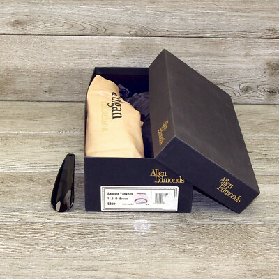 NIB * $295 Allen Edmonds SANDLOT 11.5 D New York Yankees  display picture 3
