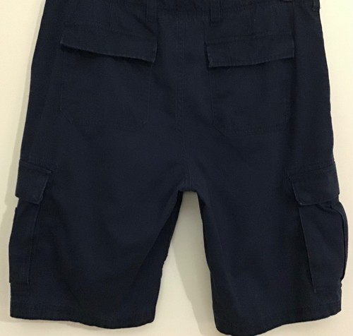 American Rag Men's Cargo Shorts Navy Size 31 w/ 10" Inseam Flat Front Exc. Cond. - Picture 15 of 19