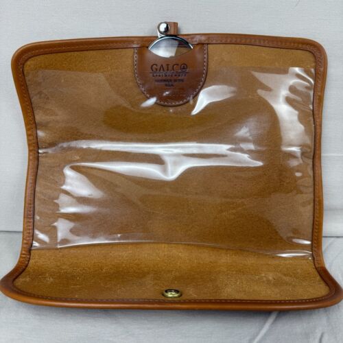 Orvis Galco Travel Map Road Atlas Leather Case with Magnifying Glass Made in USA - Picture 2 of 13
