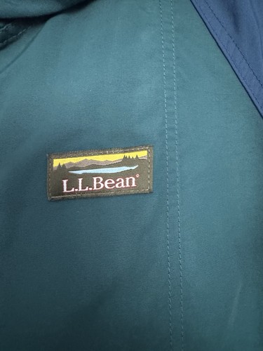 L.L.Bean Anorak Jacket Womens S Petite Aztec Trim Windbreaker Mountain Outdoor - Picture 5 of 9