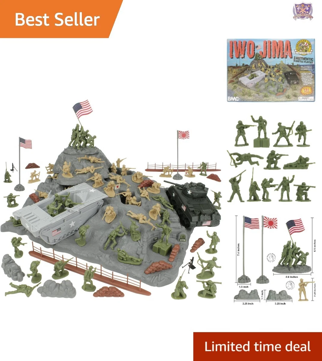 Bmc iwo sales jima playset