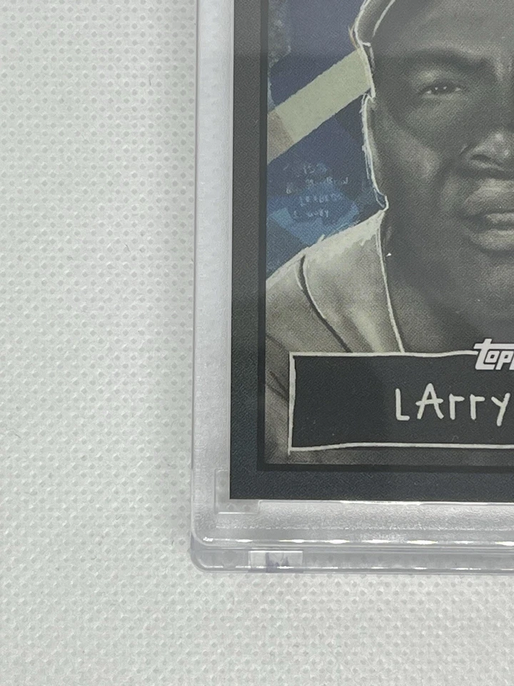 Larry Doby 2024 Topps MLB en Rickwood Field Ligas Negras #RWAP-5 prueba de artista Foto 3 de 4