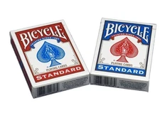 Bicycle Playing Cards 2-Pack – Red & Blue Standard Index Poker Decks