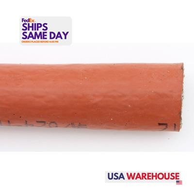 Aeroquip FCS1810, One 1.12In Id Firesleeve 10' Red Silicone Performance Parts