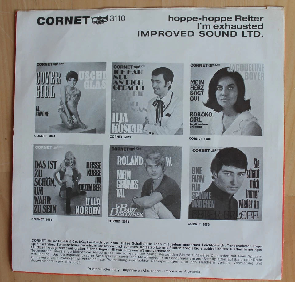 Engelchen macht weiter hoppe-hoppe Reiter, Filmmusik Vinyl 1969 Weißmuster Promo - Bild 2 von 4