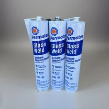 1 Permatex 81100 Glass Weld Urethane Adhesive Sealant 10.5Oz NEW FACTORY SEALED