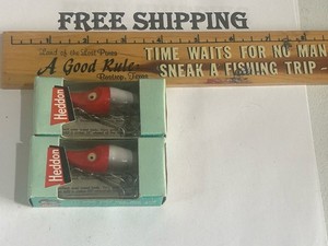 Boîte Vintage Heddon River Runt 9409P - Carton D'origine Pour Leurre - Collection