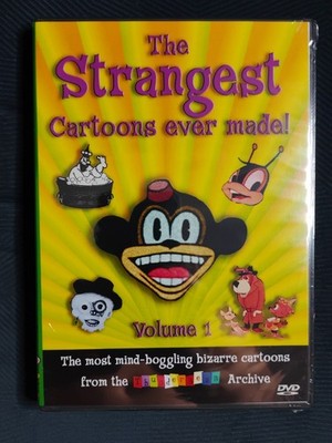THE STRANGEST CARTOONS EVER MADE! VOLUME 1 - DVD - Factory Sealed & HTF!!!