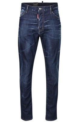 Dsquared2 Herren Jeans Gr. 56 navyblue S74LB1315 S30342 Dark Clean Wash Cool Guy
