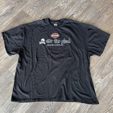 HARLEY DAVIDSON Grand Cayman 2005 Ride the Plank Men's T Tee Shirt Size 3XL