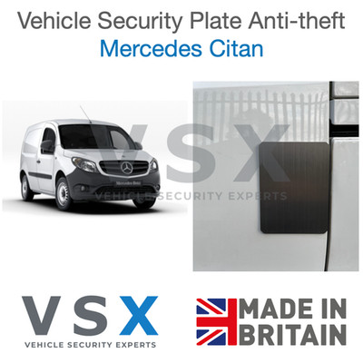 FOR MERCEDES CITAN DOOR SECURITY SHIELD SECURITY PLATE