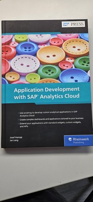Buch [EN] Application Development with SAP Analytics Cloud