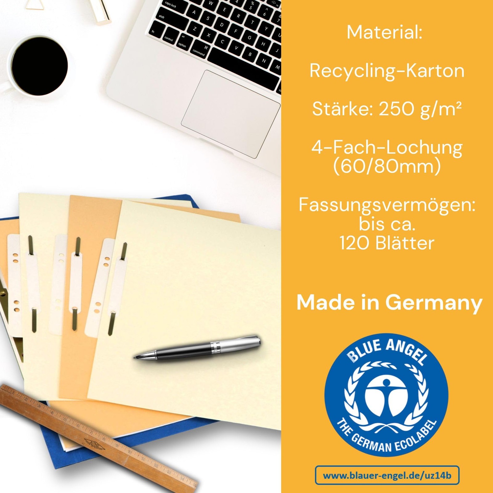 Bandes de reliure en carton blanc 250 g/m² recyclé haute rigidité - 4