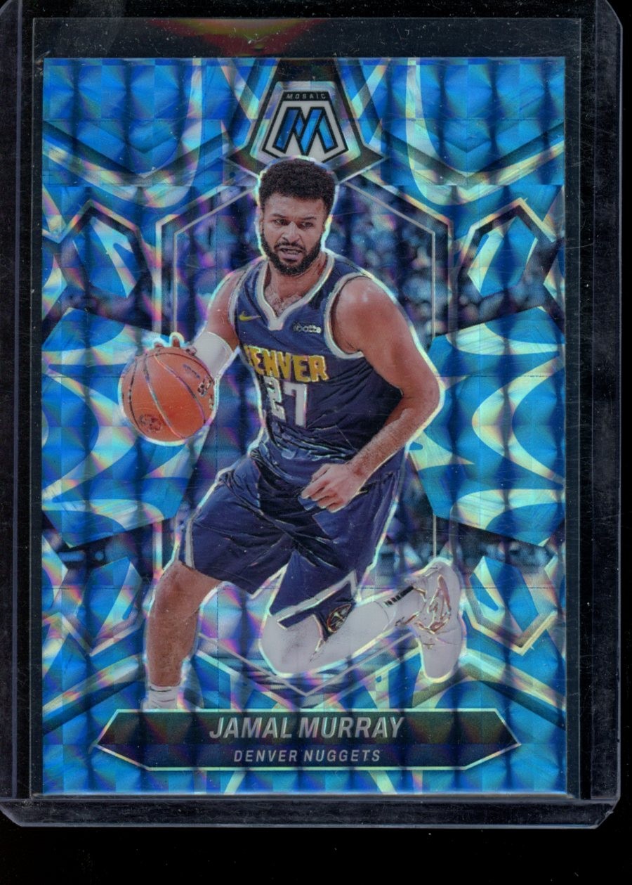 2023-24 Panini Mosaic #43 Jamal Murray Reactive Blue