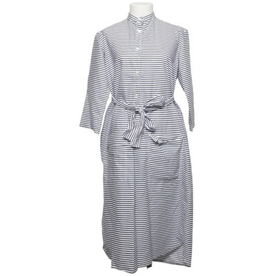 Mads Nørgaard, Blusenkleid, Größe: 34, STRIPE BOUTIQUE, Weiß/Blau #Wwt