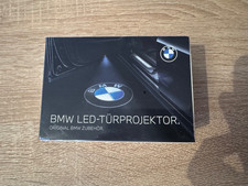 Original BMW 2x LED Türprojektoren (50mm) / Wechselbare Logos (BMW oder M)