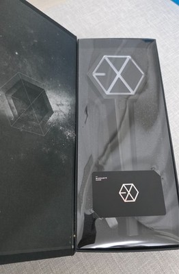 EXO 公式 ペンライト ver.1 黒 ブラック EXO Official Lightstick Ver. 1 (Black/Classic) | eBay
