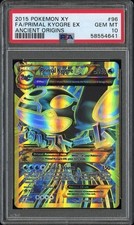 Pokemon XY Ancient Origins 96/98 Primal Kyogre EX PSA 10