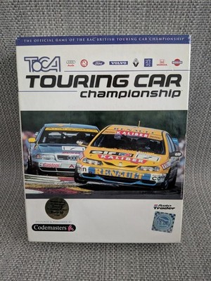 Toca Touring Car Championship PC CD-ROM Spiel Big Box Edition 1997