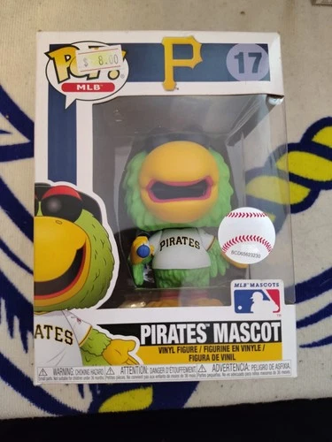 Pirates Mascot Funko Pop! #17 Pittsburgh MLB Vinyl Collectible Baseball