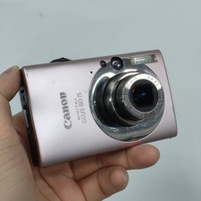 Canon IXUS 80 IS English Digital Camera W/SD card Battery Charger Pink 8.0MP