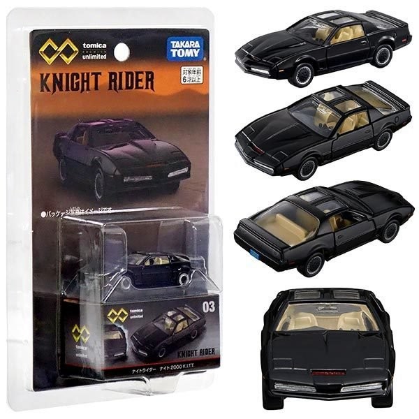 Tomica Premium Knight Rider Unlimited Diecast Model Car - Black